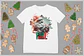 10 Artes para Camisa de Papai Noel do Rock Arquivo em CorelDraw - Thumbnail 3