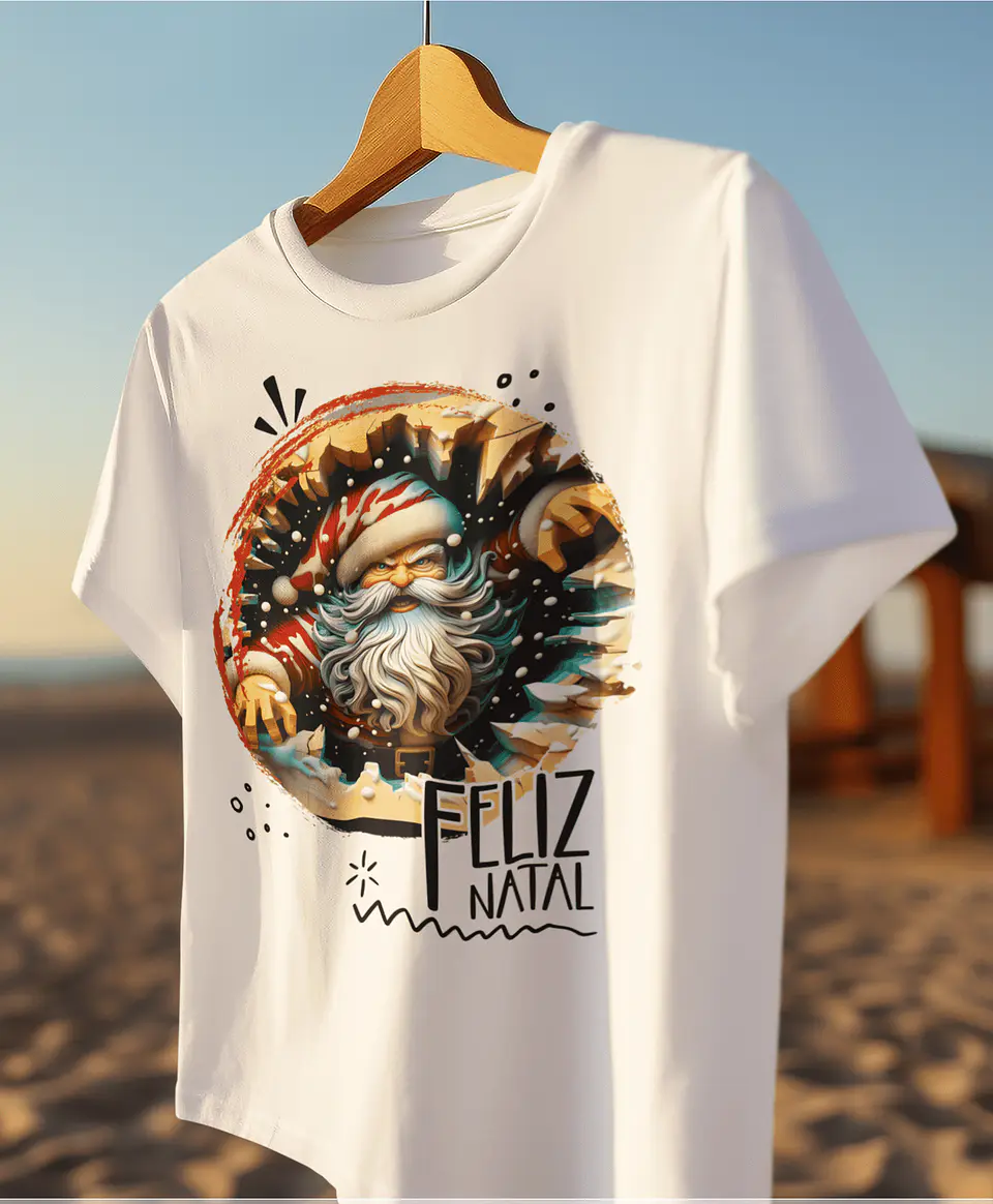 10 Artes para Camisa de Papai Noel de Terror Arquivo em CorelDraw 3