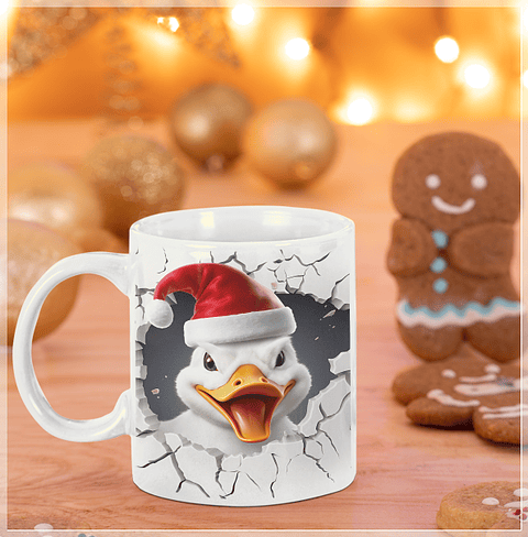 22 Artes para Caneca Bichinhos Natalinos Arquivo em Jpg 