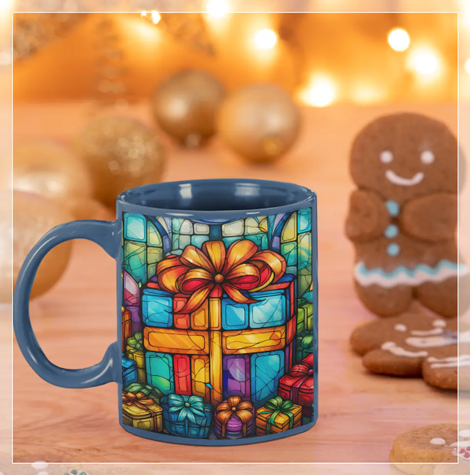 8 Artes para Caneca de Natal Diversos Arquivo em Jpg  7