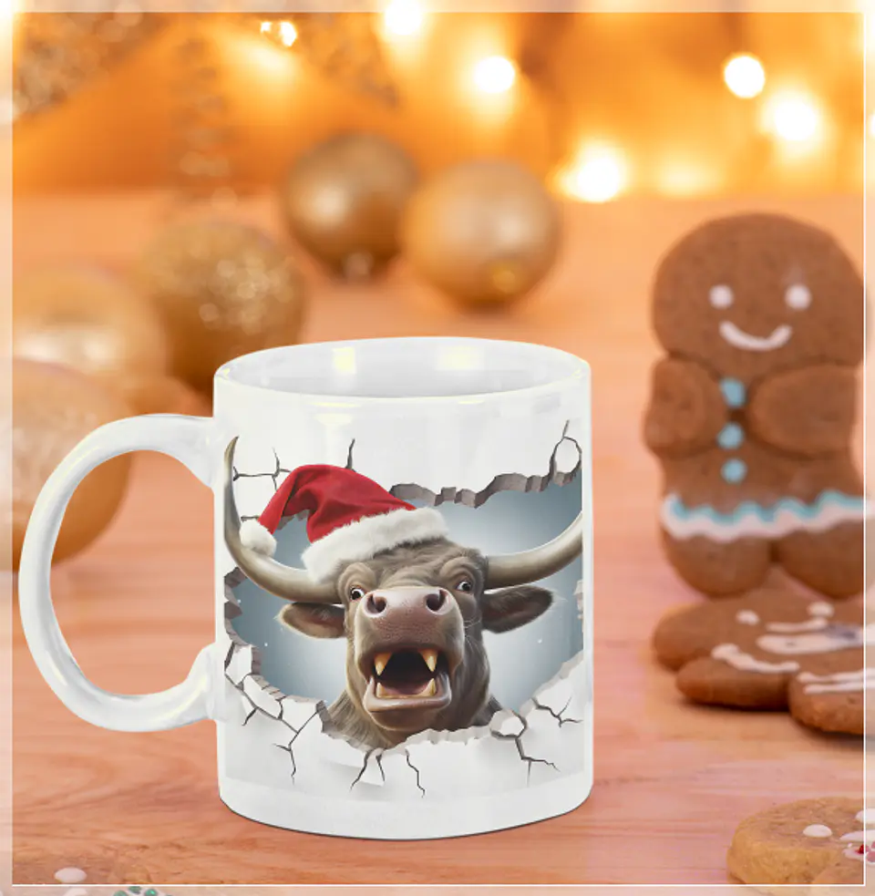 22 Artes para Caneca Bichinhos Natalinos Arquivo em Jpg  2