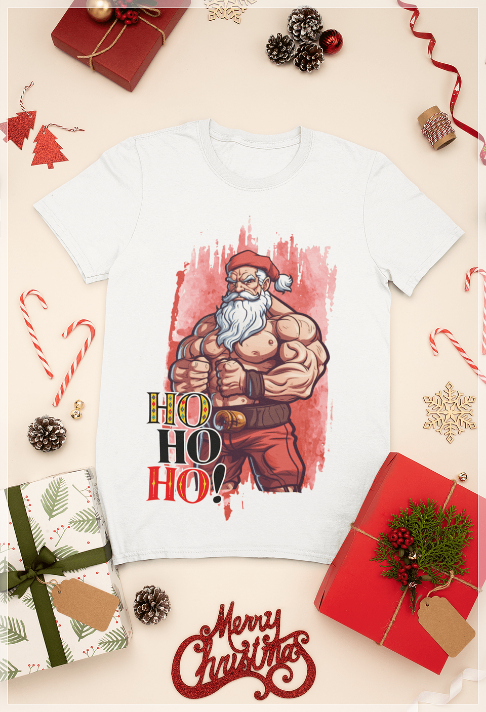 15 Artes para Camisa Papai Noel Bombado Arquivo em CorelDraw  1