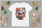 10 Artes para Camisa de Papai Noel do Rock Arquivo em CorelDraw - Thumbnail 7