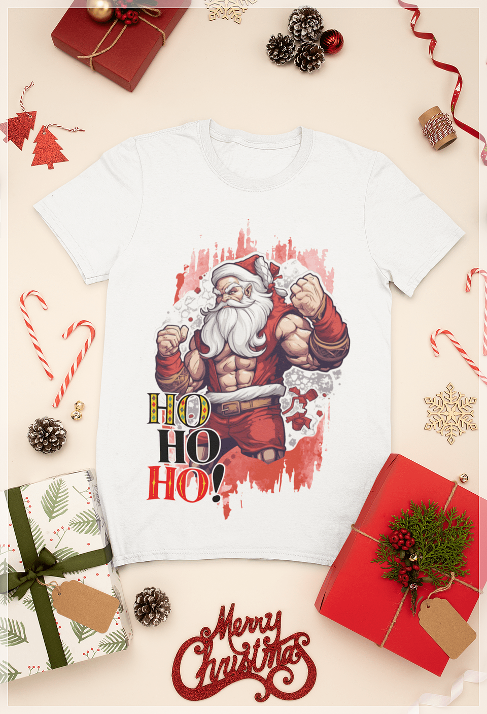 15 Artes para Camisa Papai Noel Bombado Arquivo em CorelDraw  3
