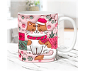 31 Artes para Caneca Natal Inflados 3D Arquivo em Jpg 