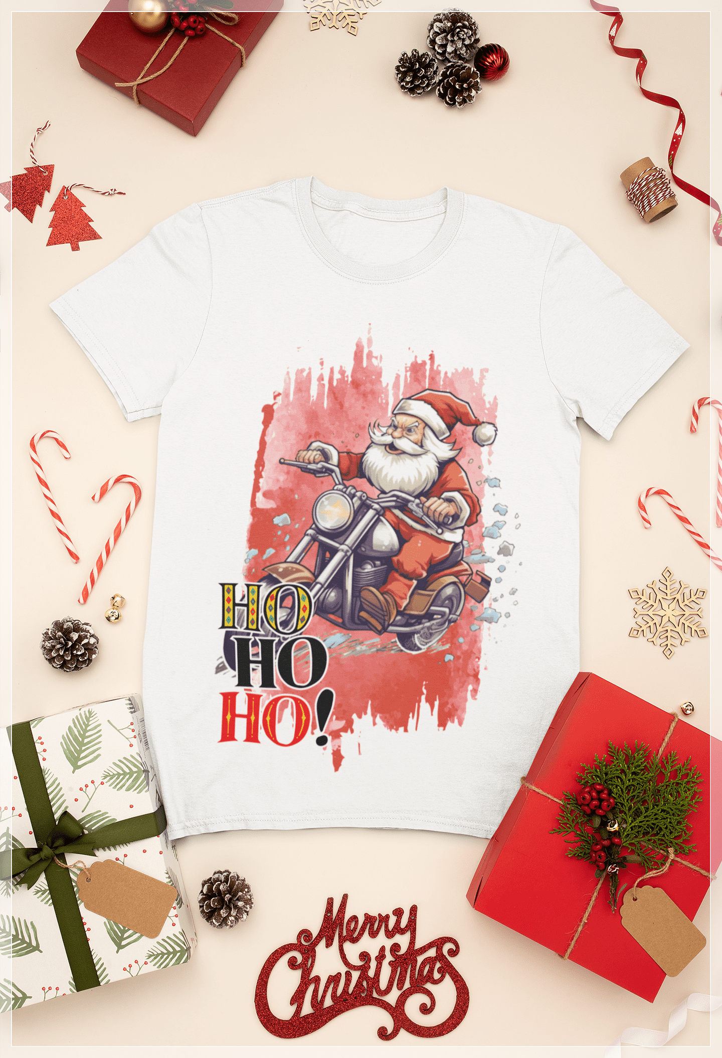 15 Artes para Camisa Papai Noel Bombado Arquivo em CorelDraw  5