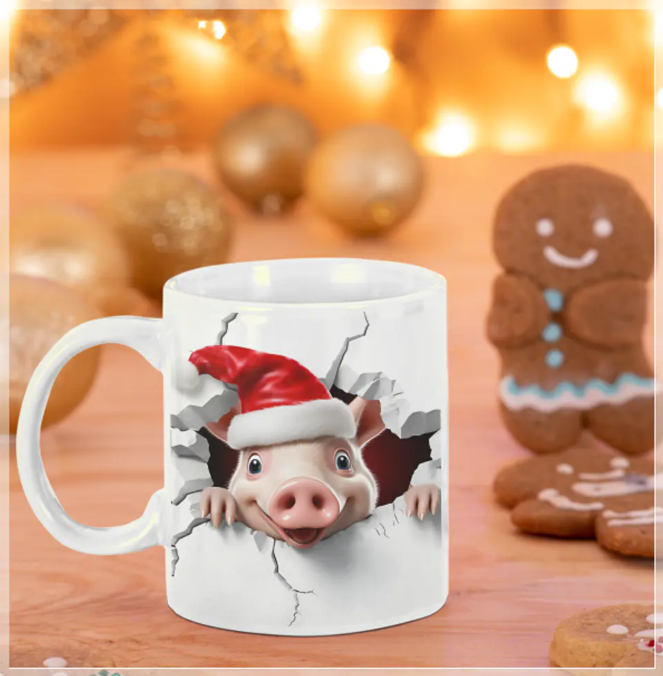 22 Artes para Caneca Bichinhos Natalinos Arquivo em Jpg  6