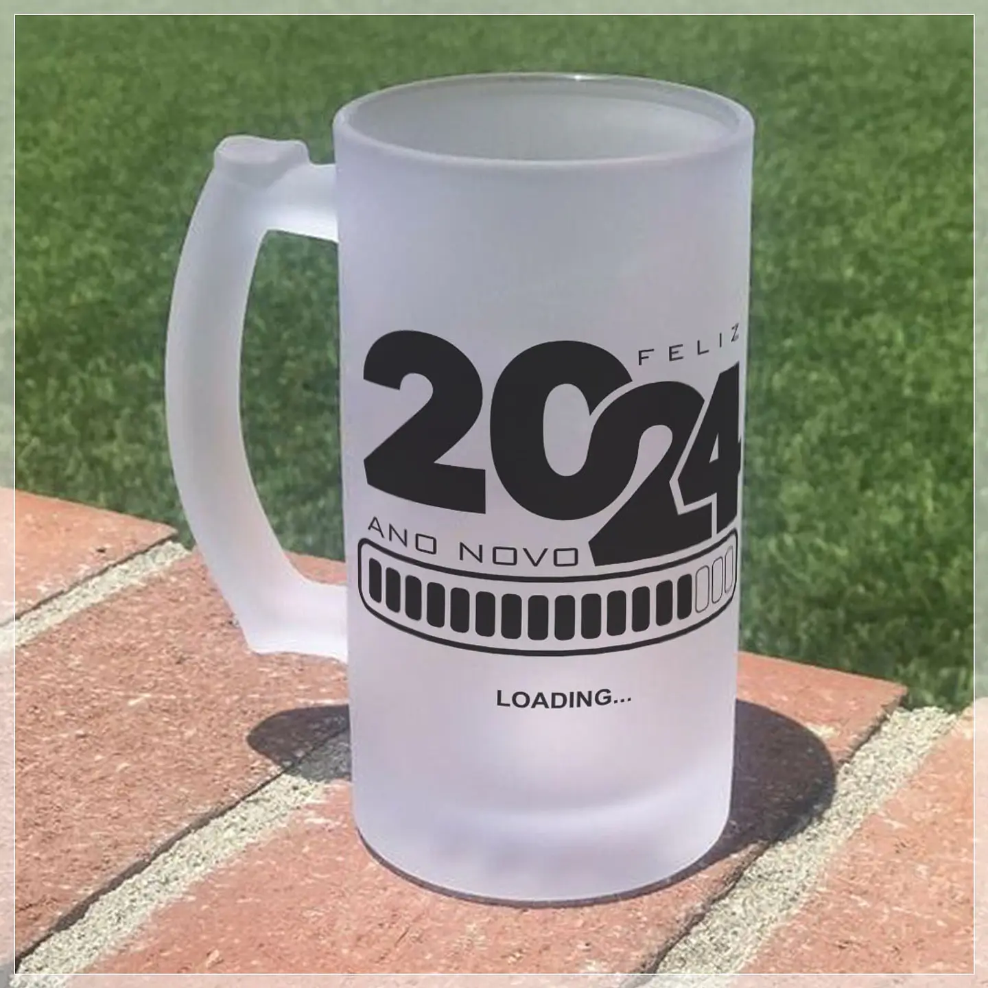 34 Artes para Copo de Chopp Ano Novo 2024 Arquivo em CorelDraw 9