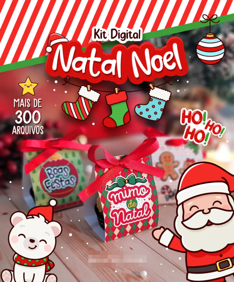 Arquivo de Corte Natal Papai Noel em Pdf 2
