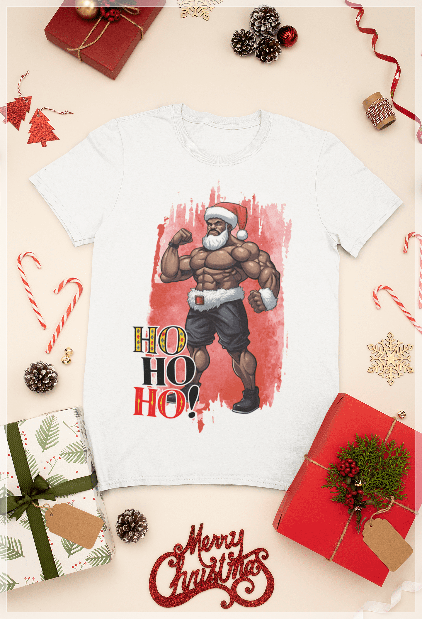 15 Artes para Camisa Papai Noel Bombado Arquivo em CorelDraw  17