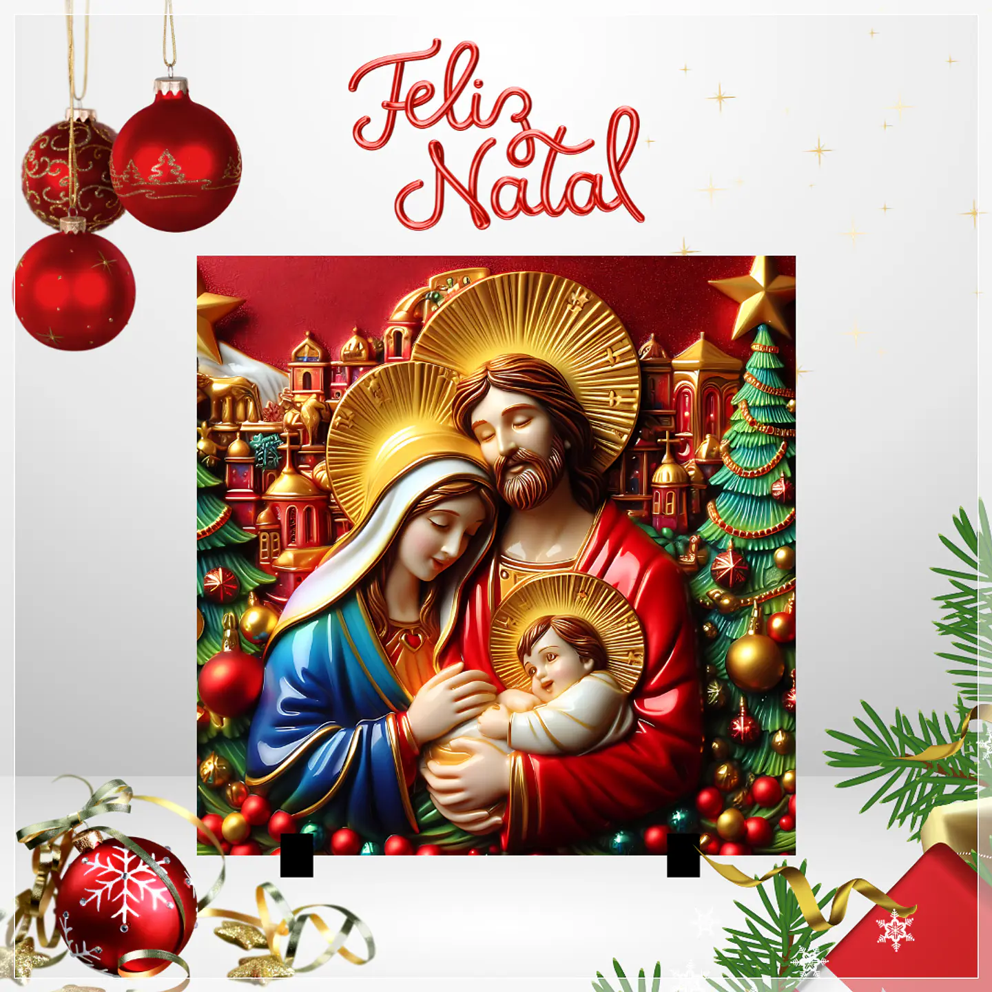 10 Artes para Azulejo Presépio em 3d Arquivo em Jpg 2