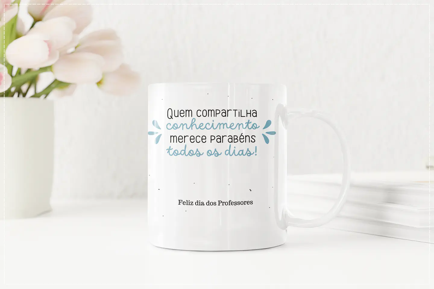 16 Artes para Caneca Dia dos Professores Minimalista Arquivo em Png 2