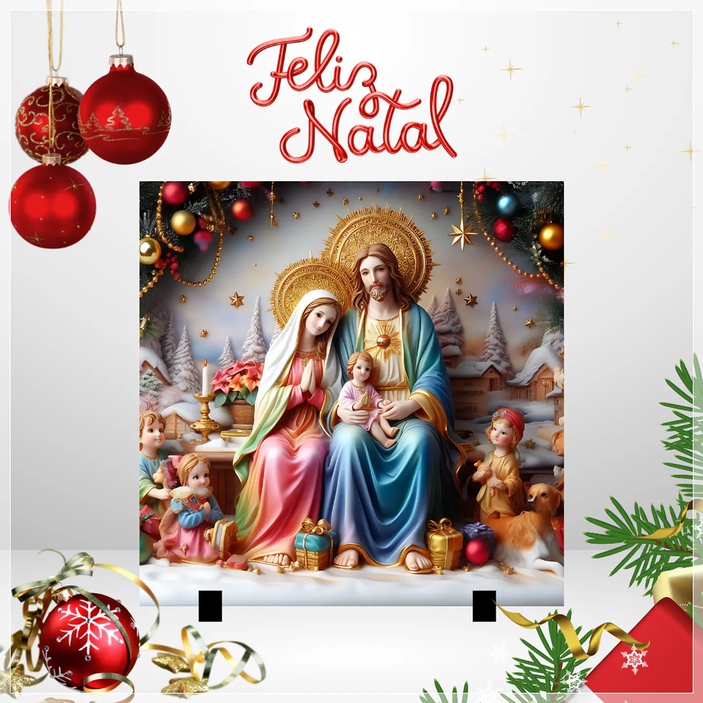 10 Artes para Azulejo Presépio em 3d Arquivo em Jpg 7