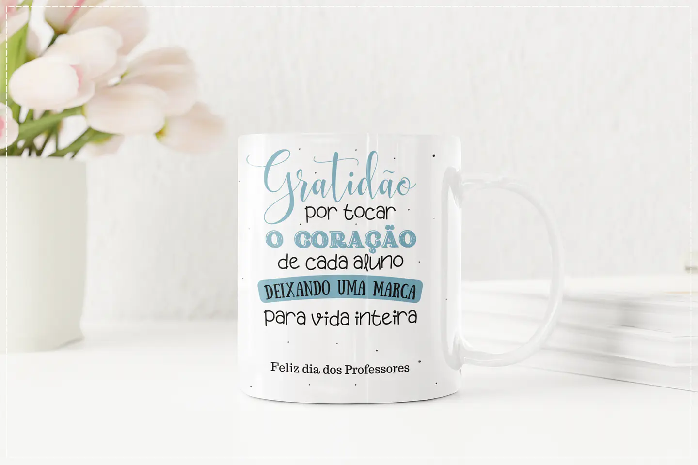 16 Artes para Caneca Dia dos Professores Minimalista Arquivo em Png 4