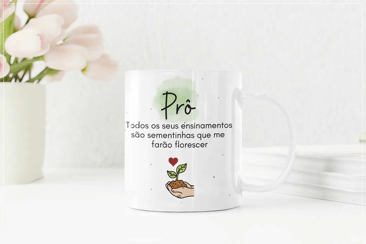 16 Artes para Caneca Dia dos Professores Minimalista Arquivo em Png 5
