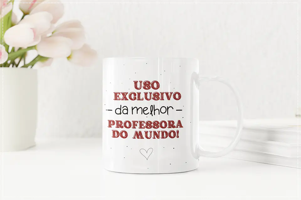 16 Artes para Caneca Dia dos Professores Minimalista Arquivo em Png 8
