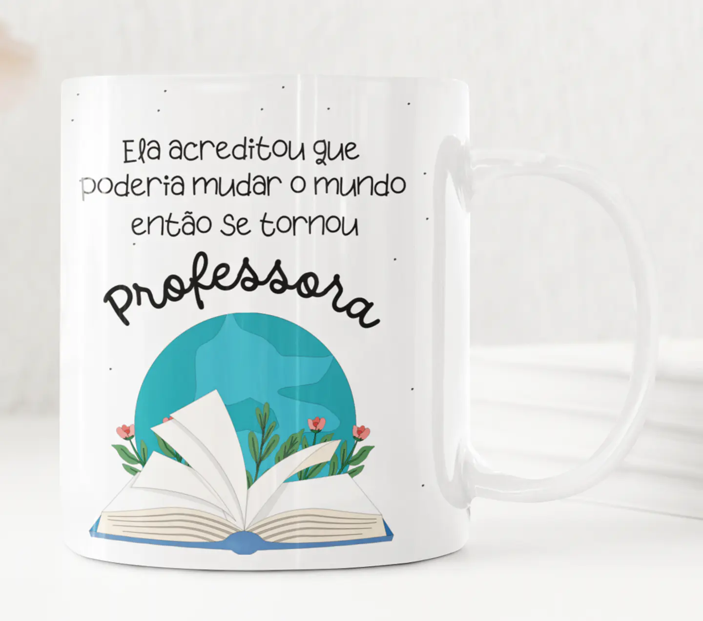 16 Artes para Caneca Dia dos Professores Minimalista Arquivo em Png 11