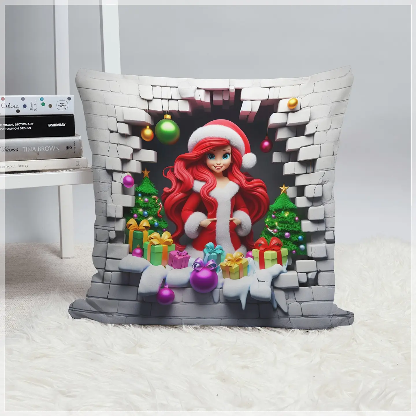 23 Artes para Almofada Personagens Natal Arquivo em Jpg 3