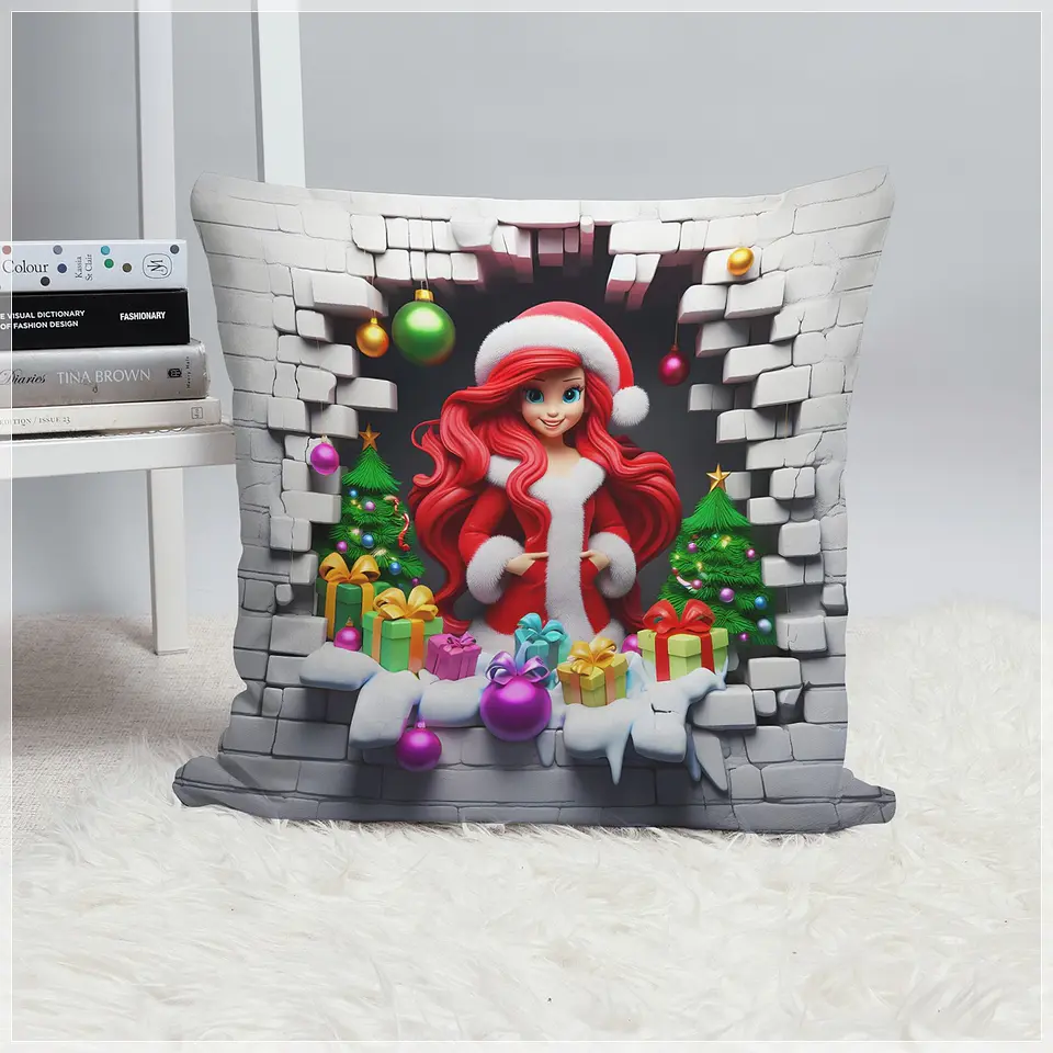 23 Artes para Almofada Personagens Natal Arquivo em Jpg 3