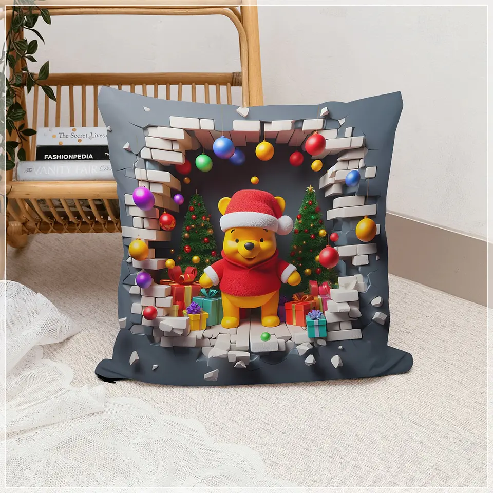 23 Artes para Almofada Personagens Natal Arquivo em Jpg 4