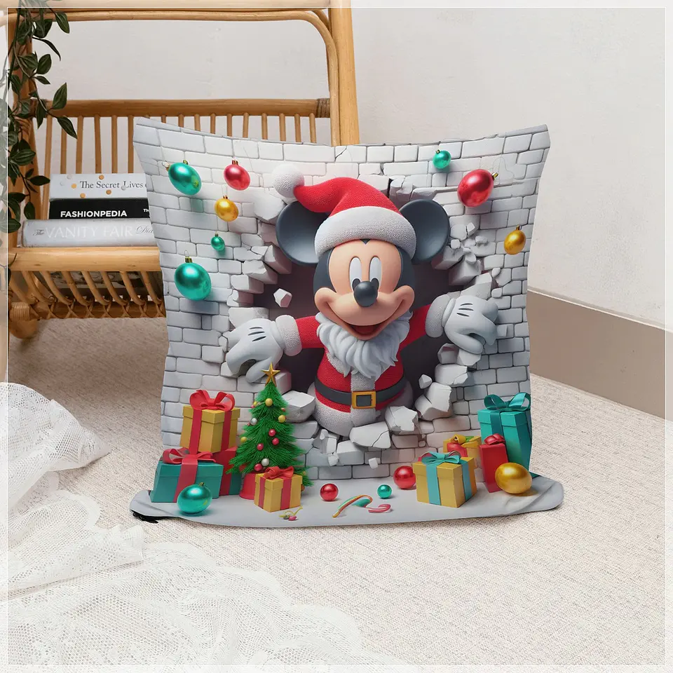 23 Artes para Almofada Personagens Natal Arquivo em Jpg 6