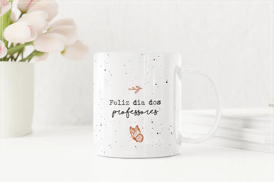 16 Artes para Caneca Dia dos Professores Minimalista Arquivo em Png 15