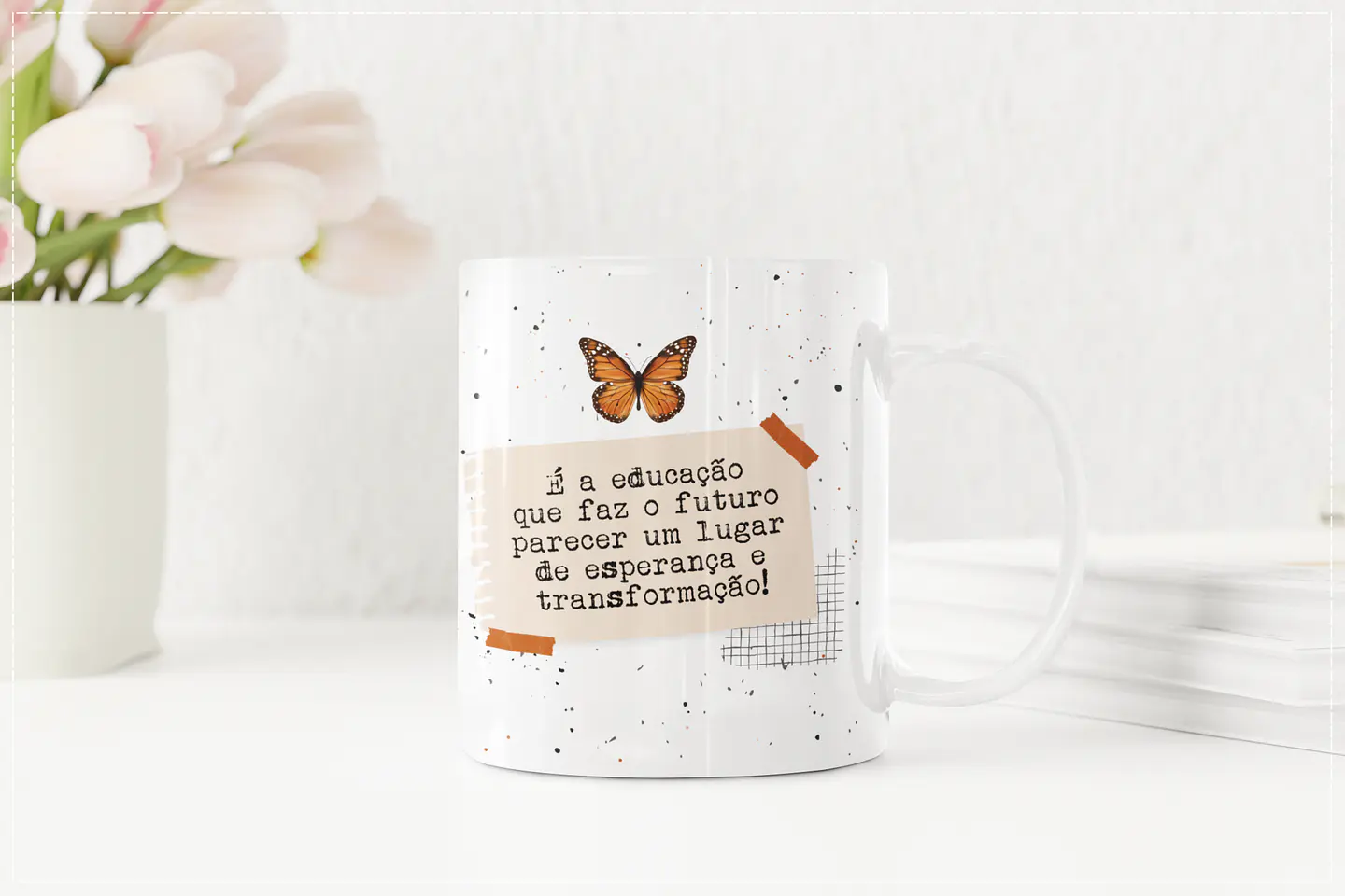 16 Artes para Caneca Dia dos Professores Minimalista Arquivo em Png 16