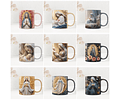 25 Artes para Caneca Santinhas em 3D Arquivo em Jpg 