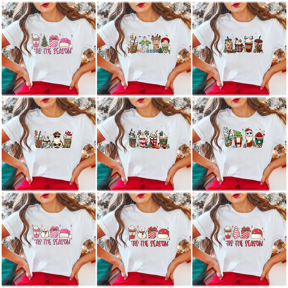 42 Artes para Camisa Café Natal Arquivo em Png 2