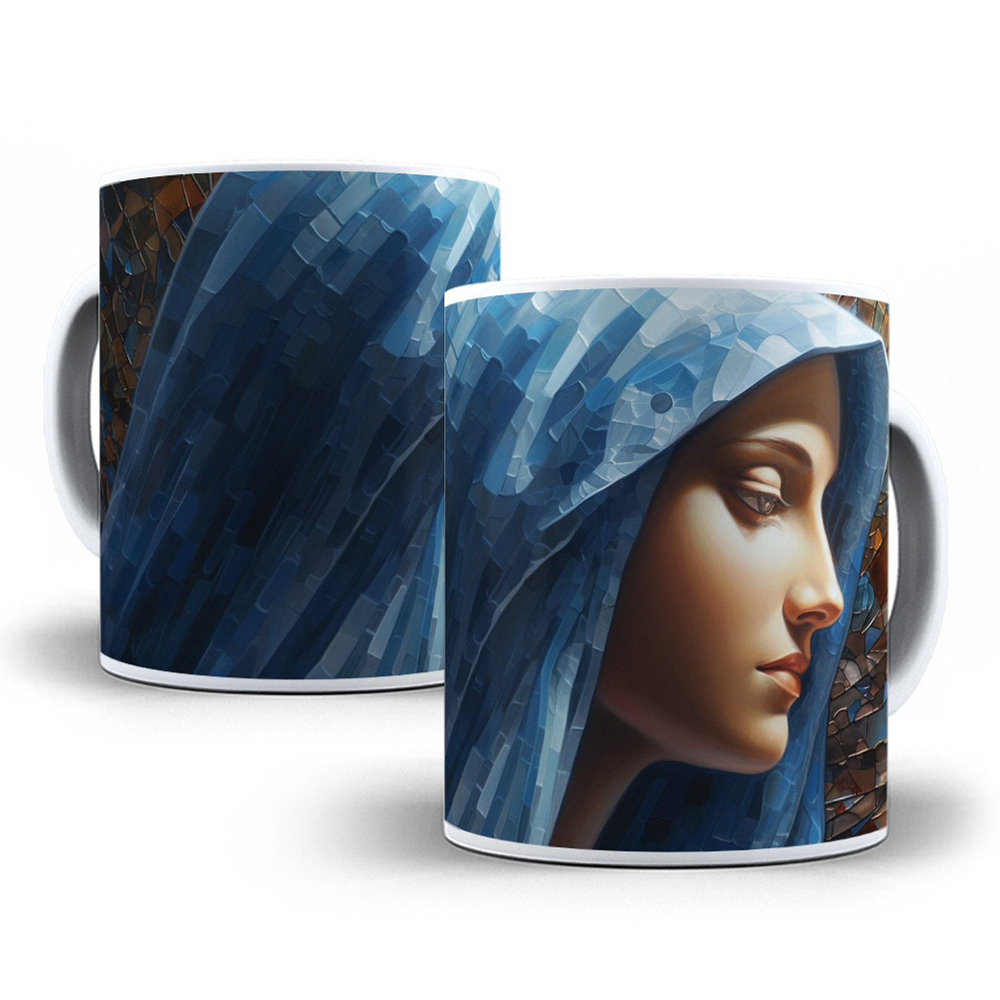 19 Artes para Caneca Santinhas Católicas Arquivo em Jpg  5
