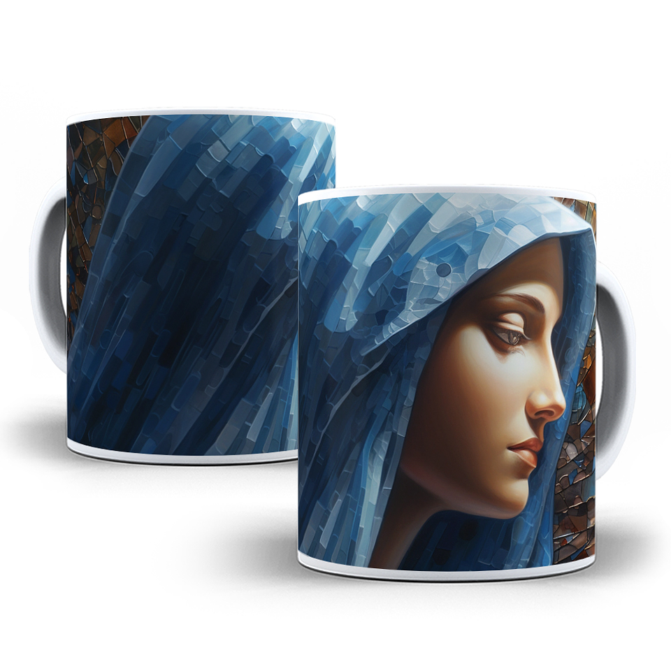 19 Artes para Caneca Santinhas Católicas Arquivo em Jpg  5