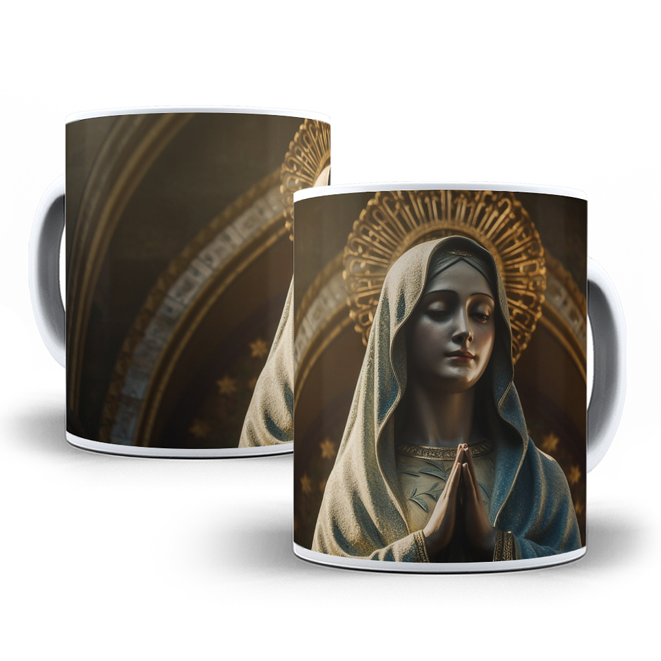 19 Artes para Caneca Santinhas Católicas Arquivo em Jpg  7