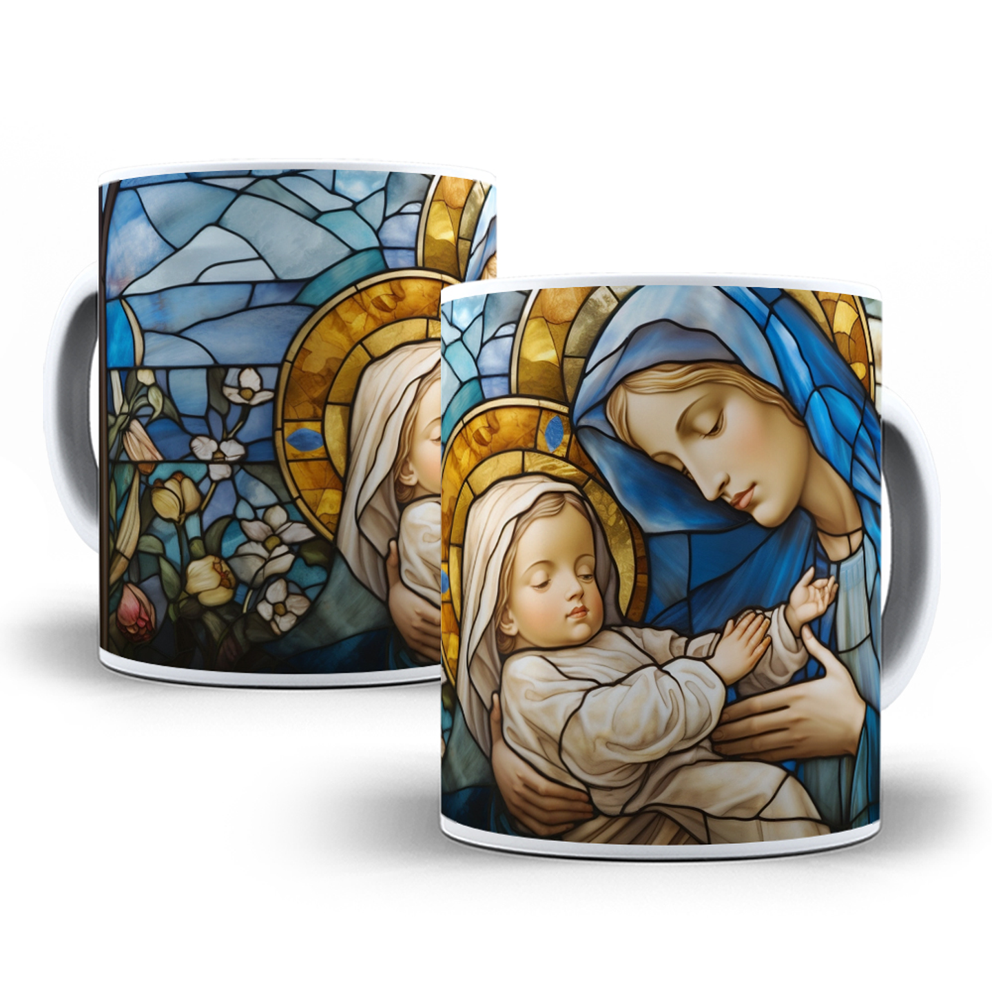 19 Artes para Caneca Santinhas Católicas Arquivo em Jpg  12