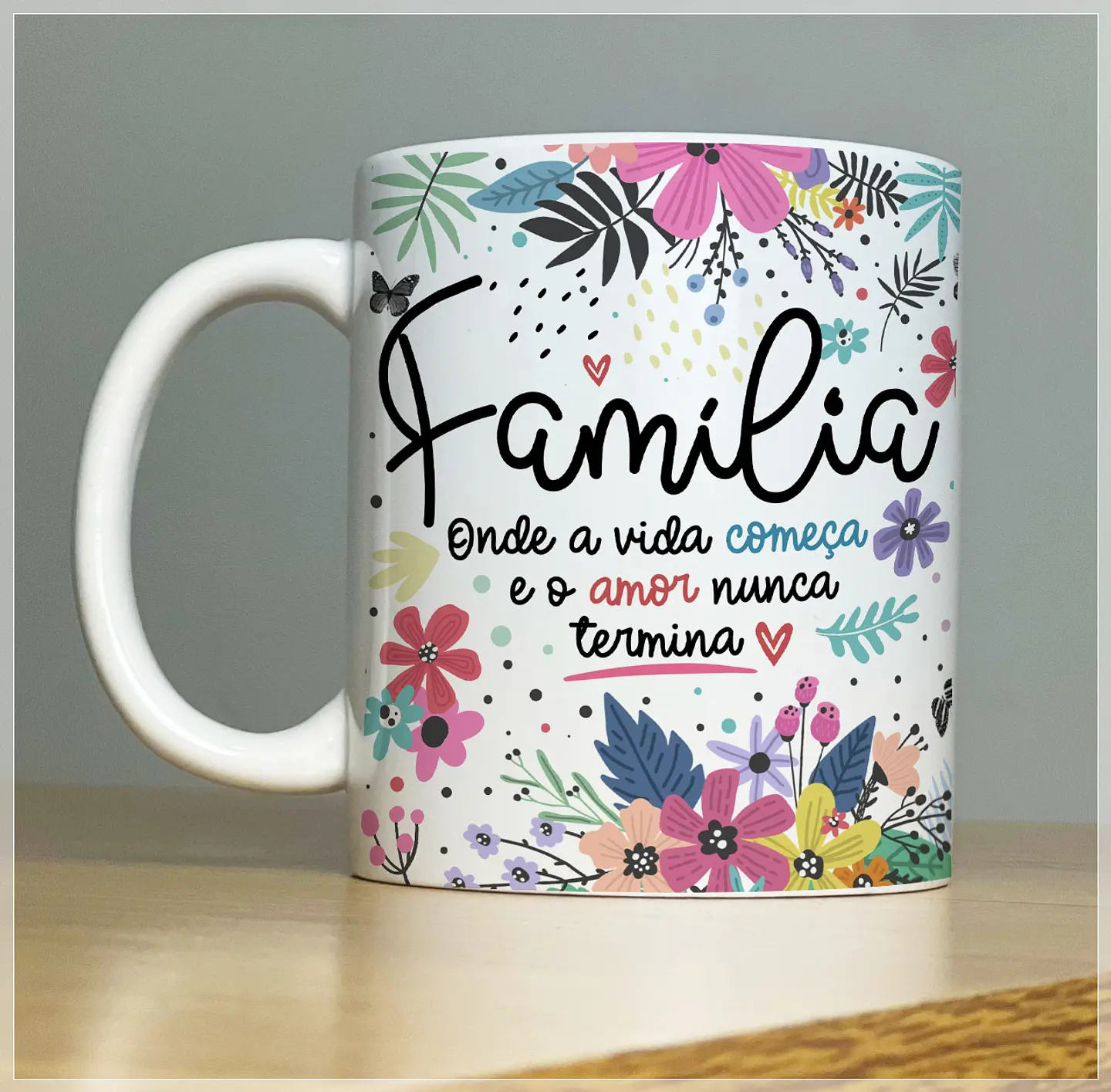 18 Artes para Caneca Família Vol.1  Arquivo em Jpg 14