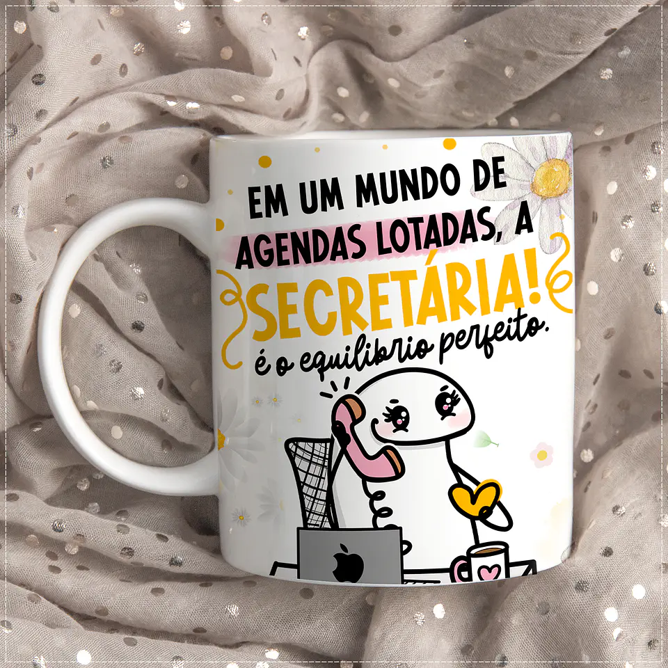 4 Artes Caneca Flork Secretária Arquivo em Jpg  1