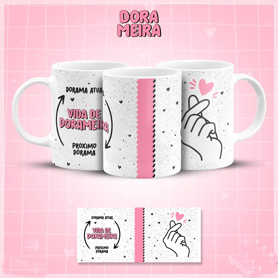 7 Artes Caneca Dorameira Arquivo em Jpg 2