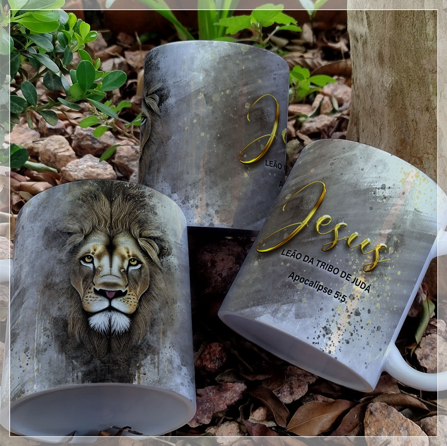 13 Artes Caneca Leão de Judá Arquivo em Jpg  1
