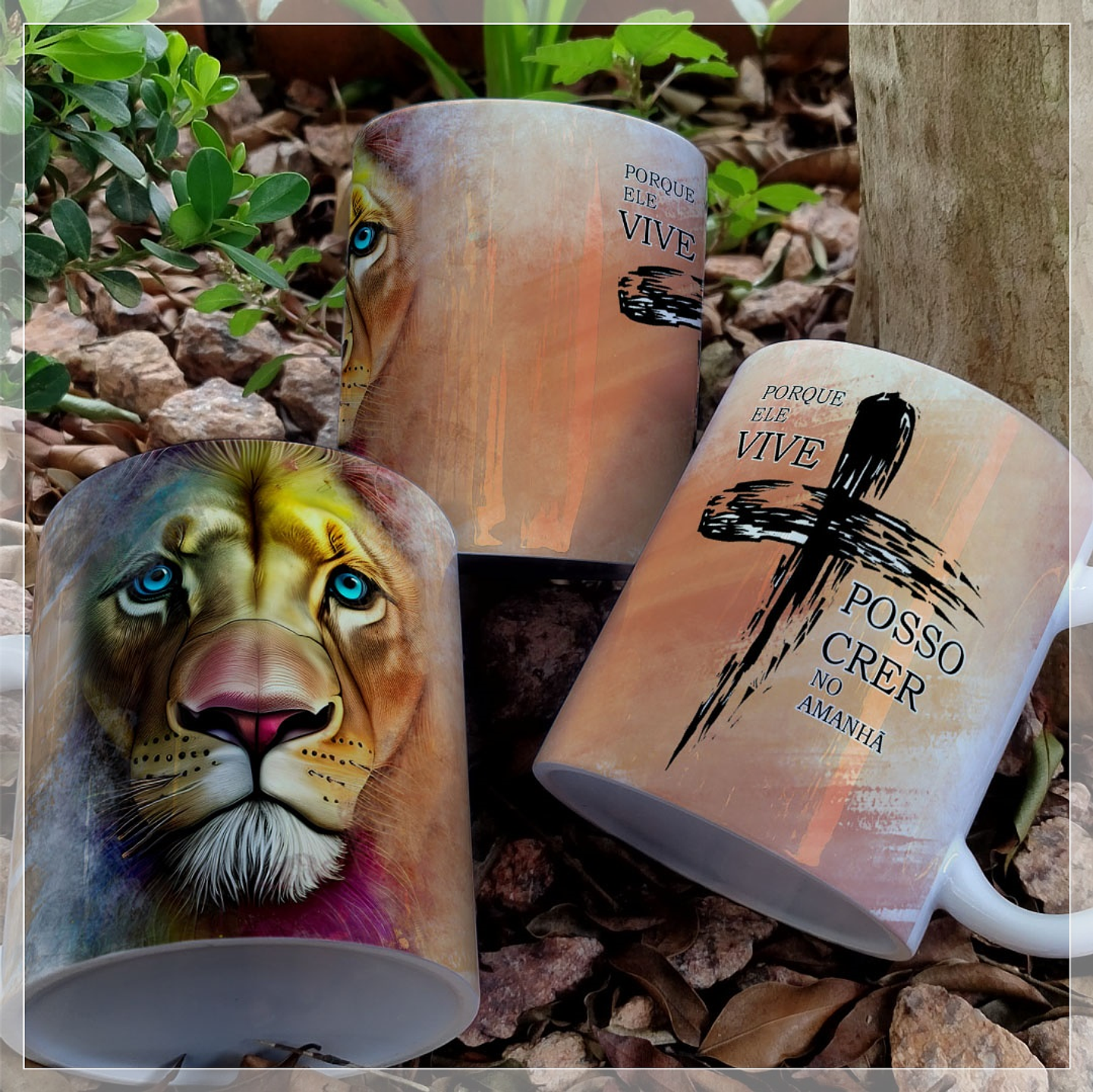 13 Artes Caneca Leão de Judá Arquivo em Jpg  4