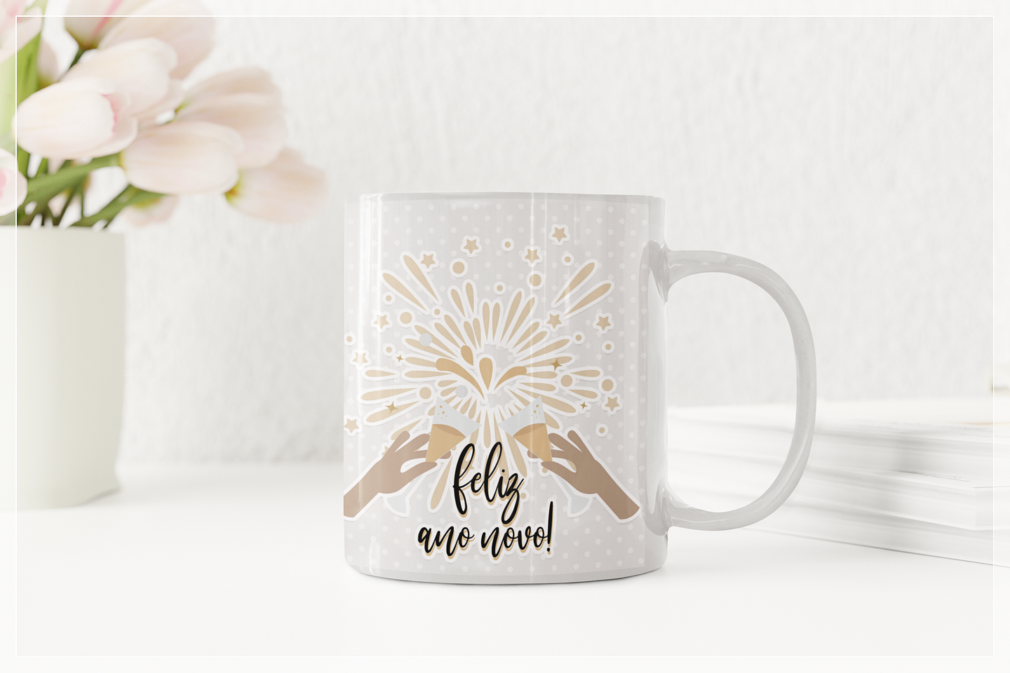 10 Artes para Caneca Ano Novo 2024 Arquivo em Jpg 2