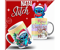 10 Artes para Caneca Stitich Natal Arquivo Editável + Png