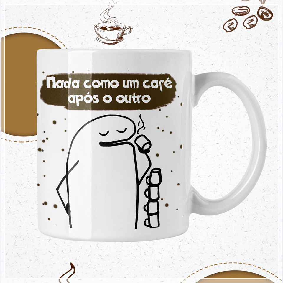 10 Artes Caneca Flork Café Arquivo em Jpg  8