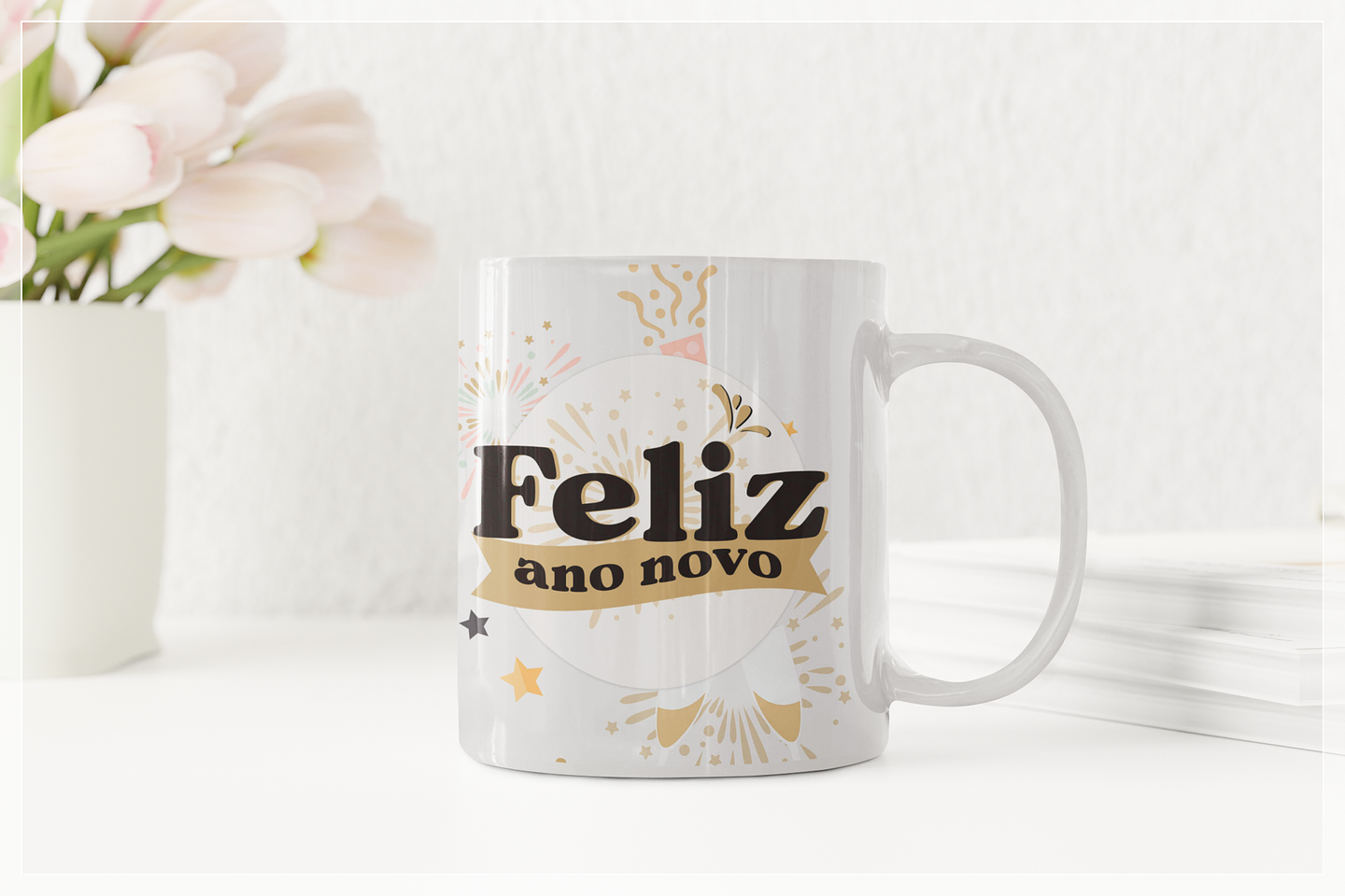 10 Artes para Caneca Ano Novo 2024 Arquivo em Jpg 4