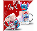 10 Artes para Caneca Stitich Natal Arquivo Editável + Png