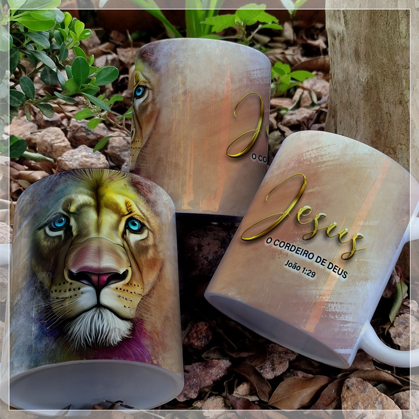 13 Artes Caneca Leão de Judá Arquivo em Jpg  11