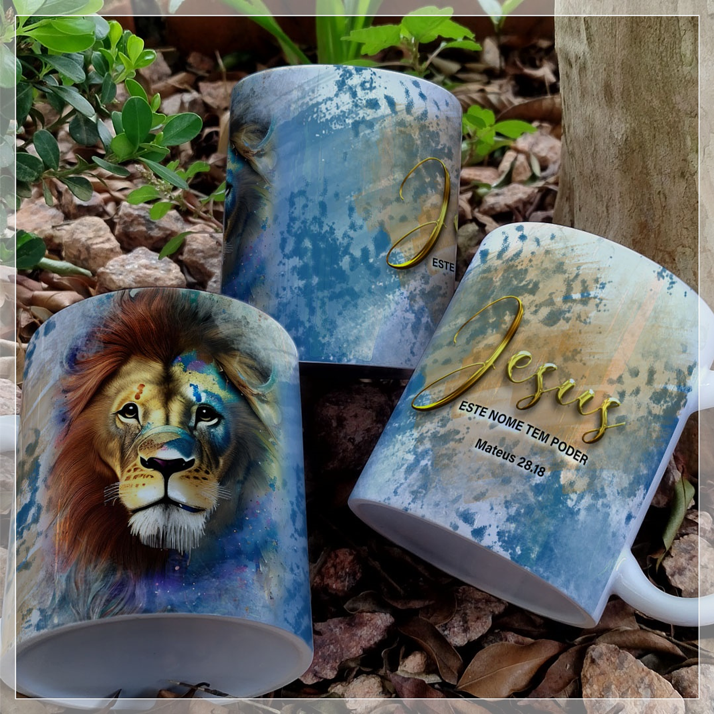 13 Artes Caneca Leão de Judá Arquivo em Jpg  12