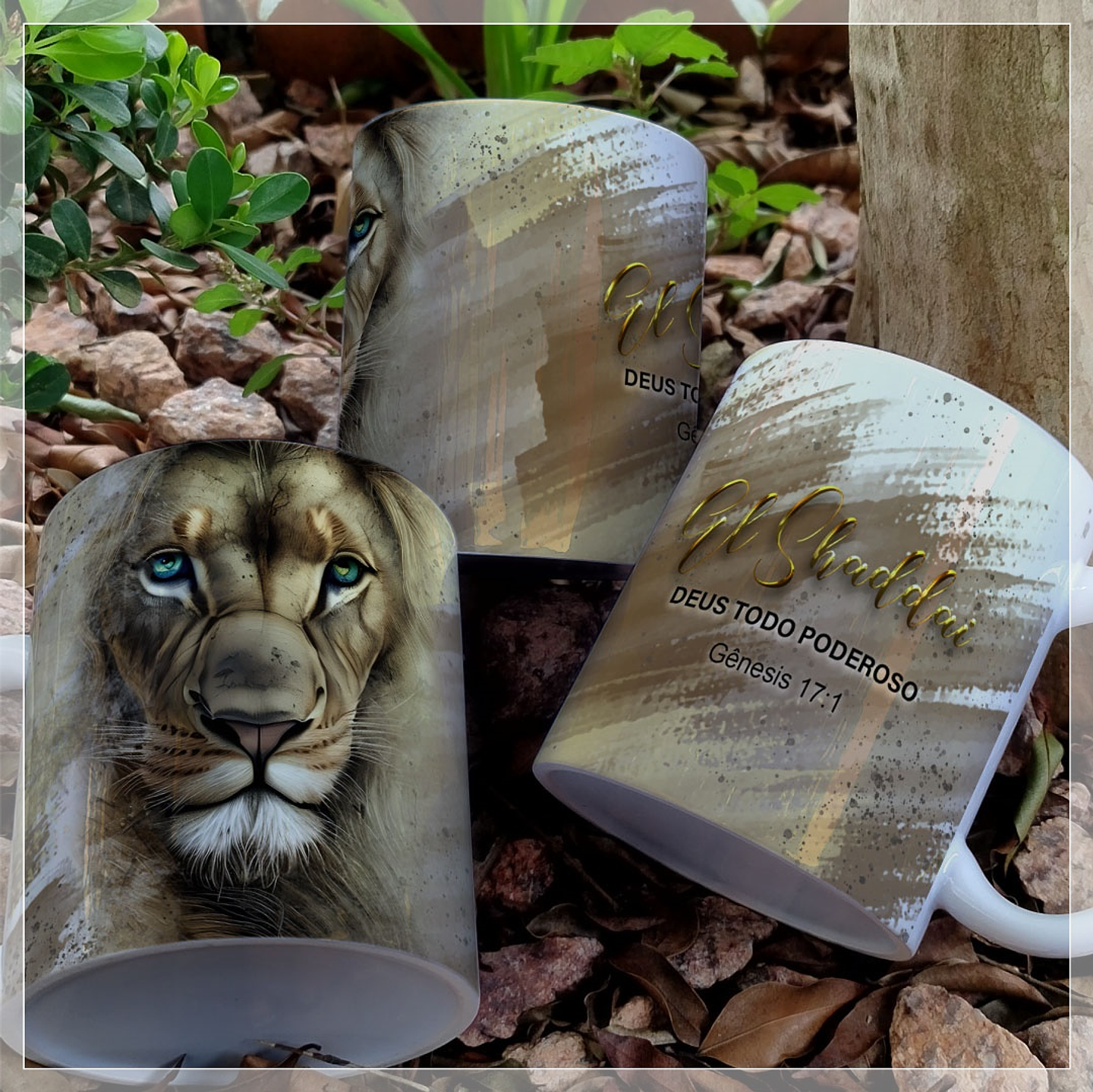 13 Artes Caneca Leão de Judá Arquivo em Jpg  13