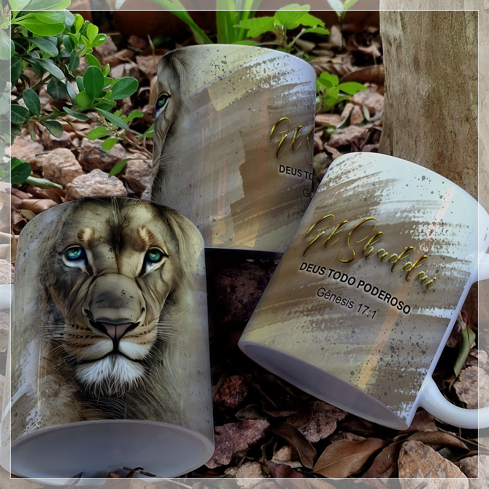 13 Artes Caneca Leão de Judá Arquivo em Jpg  13