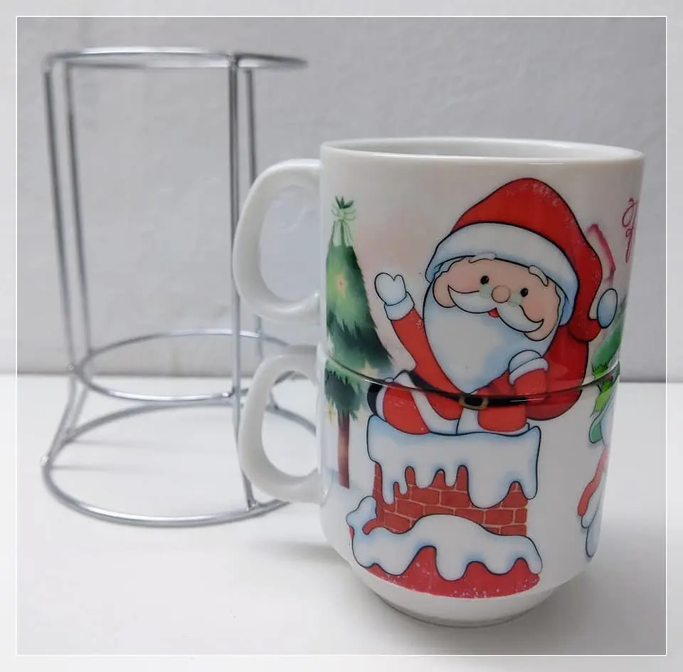 Artes para Torre de Xicaras Natalina em Jpg 8