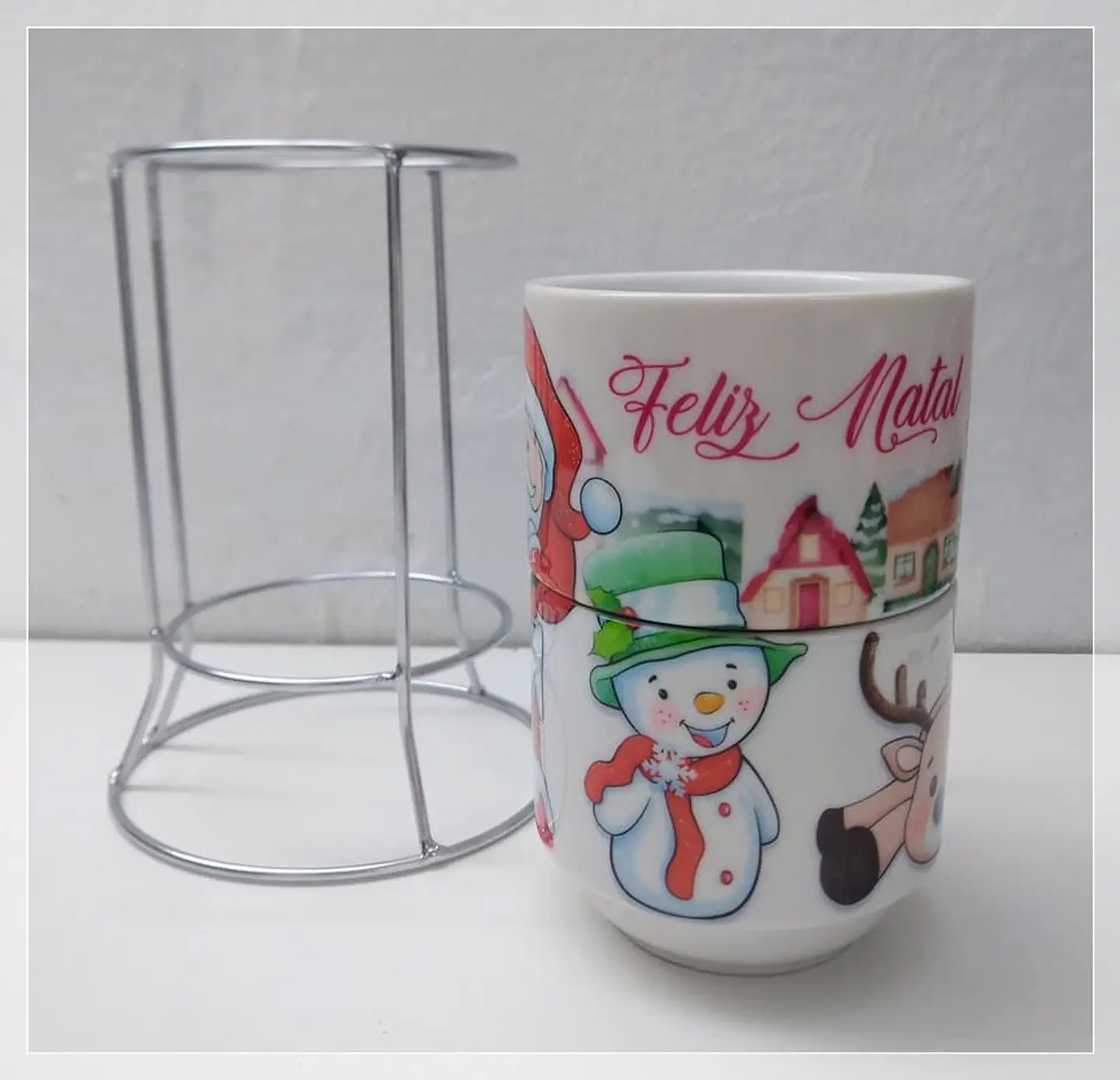 Artes para Torre de Xicaras Natalina em Jpg 9