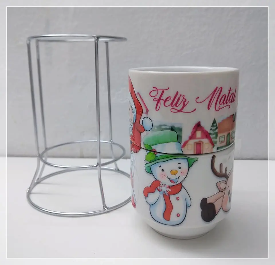 Artes para Torre de Xicaras Natalina em Jpg 9